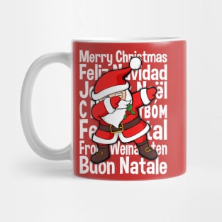 Dabbing Santa Dab Santa Funny Merry Christmas Gift Mug